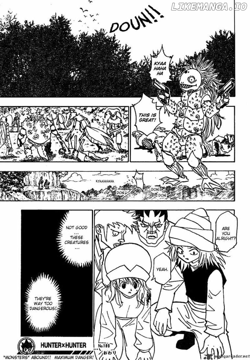 Hunter x Hunter, Chapter 189 image 15